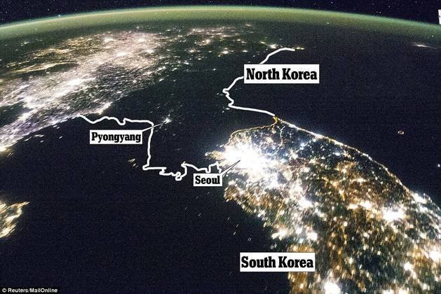 Coreia do Norte divulga fotos do espaço após lançamento de míssil mais potente em 5 anos mundo