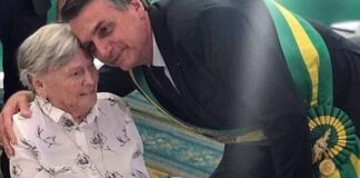 Mãe do presidente Jair Bolsonaro morre aos 94 anos
