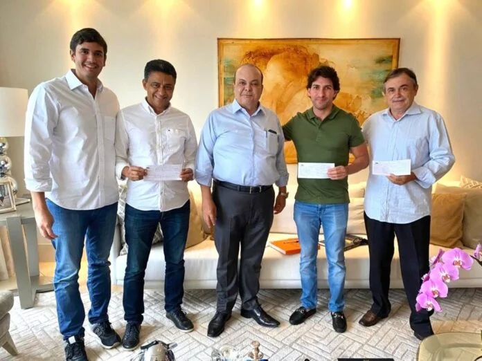 Ibaneis e Rafael recebem os novos filiados do MDB brasilia