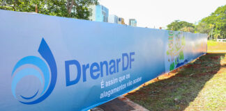Novo planejamento governamental, Drenar DF, tem o propósito de retificar alagamentos no Plano Piloto