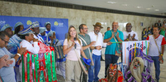 Celina Leão celebra a volta da Folia de Reis ao calendário cultural do DF