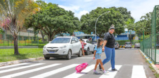 Faixas de pedestre terão iluminação reforçada