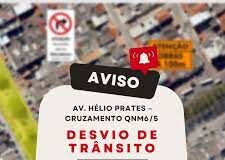 Interdição de trânsito na Hélio Prates inicia nesta quarta (8) com desvios