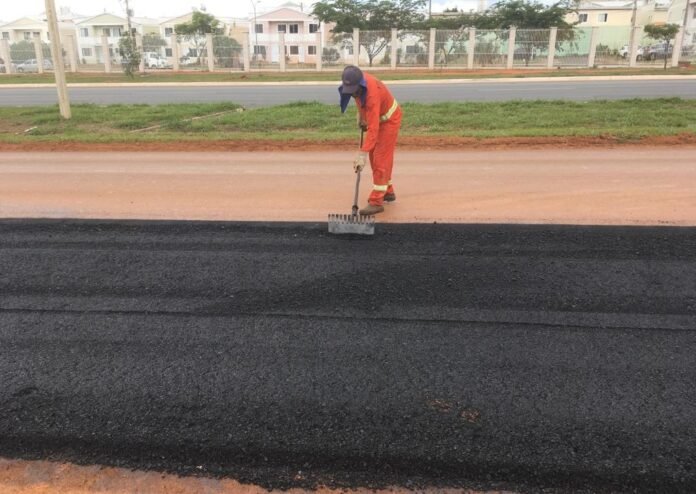 Reforma da DF-463 entra na fase de junção da rodovia com a marginal brasilia