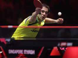 Hugo Calderano estreia com vitória no Smash Europe