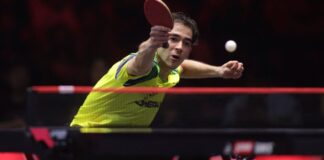Hugo Calderano faz história e garante medalha inédita para o Brasil na Copa do Mundo de Tênis de Mesa