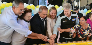 Celina Leão participa da celebração pelo aniversário de Ceilândia
