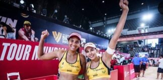 Brasileiras são prata em etapa do Circuito Mundial de vôlei de praia