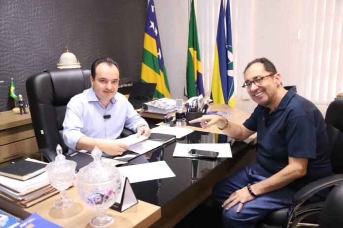 PREFEITO PÁBIO MOSSORÓ FECHA PARCERIA COM SENADOR JORGE KAJURU