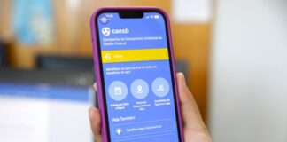 Aplicativo recebe informes de vazamento de água e de esgoto