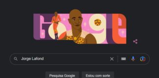 Jorge Lafond, a “Vera Verão’, é homenageado pelo Google nesta quarta