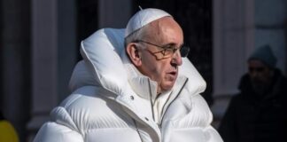 Imagem de papa com casaco fashion foi feita por Inteligência Artificial; entenda