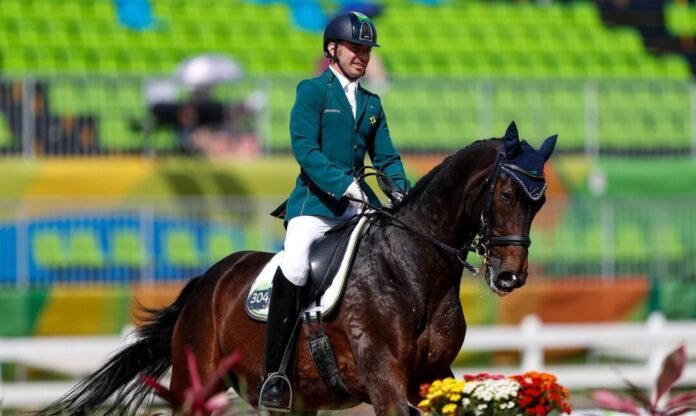 Cavaleiro brasileiro medalhista de prata é suspenso por violação antidoping esporte