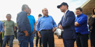 Asfalto para pista do autódromo começa a ser testado