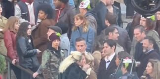 Vídeo flagra Lady Gaga beijando “protestante” em gravações de ‘Coringa 2’