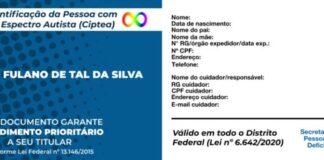 GDF já emitiu cerca de 4 mil carteiras para pessoas com autismo