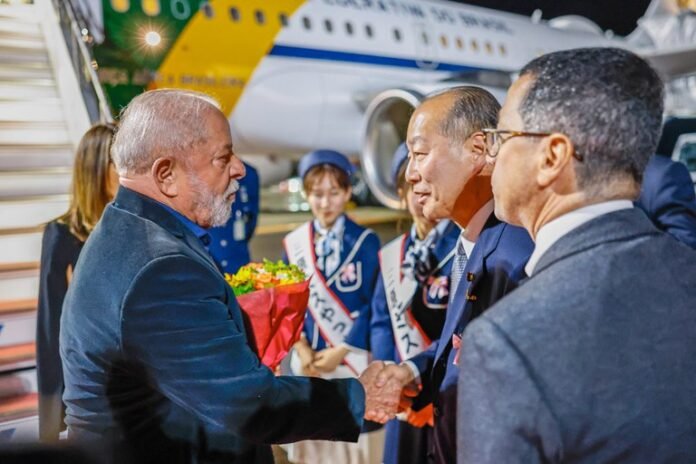 Lula chega ao Japão para reunião do G7 com intensa agenda de reuniões bilaterais politica