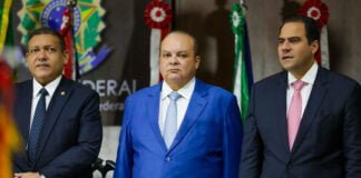 Governador participa da posse de desembargadores federais