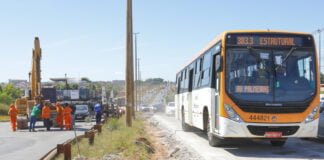 Começa pavimentação da Estrutural no sentido Plano Piloto-Ceilândia