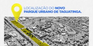 Taguatinga ganhará mais um parque urbano