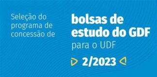 GDF lança processo seletivo para 76 bolsas de estudo