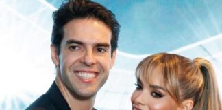 Carol Batista compartilha ensaio ousado ao lado de Kaká nas redes sociais