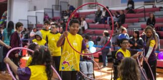 Festival leva esportes paralímpicos a crianças com e sem deficiência