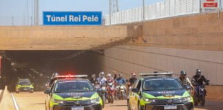 Pioneiros e autoridades se emocionam ao ver Túnel Rei Pelé virar realidade