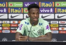 Vinícius Júnior admite atuação abaixo do esperado em estreia do Brasil na Copa do Mundo