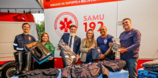 Samu recebe mais de 2,6 mil novos equipamentos de segurança