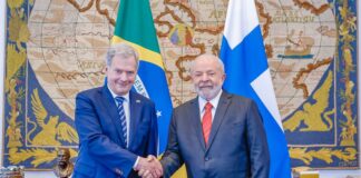 Presidentes do Brasil e da Finlândia falam em ampliar cooperação em várias frentes