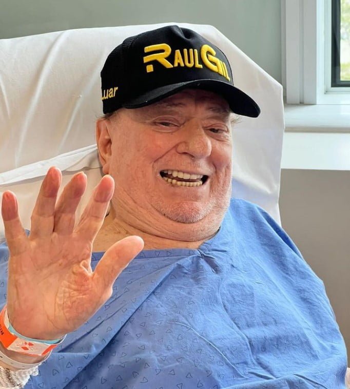 Apresentador Raul Gil se recupera após cirurgia na próstata cultura