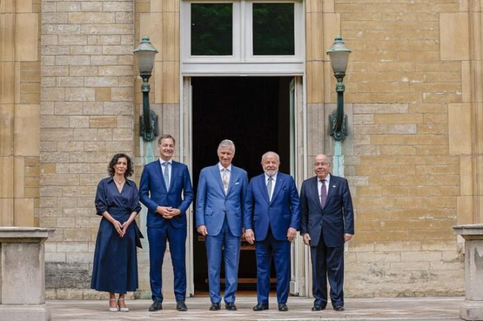 Presidente Lula se reúne com o rei dos Belgas, Filipe, e com o primeiro-ministro do Reino da Bélgica, Alexander de Croo politica