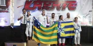 Equipe de karatê de valparaíso de goiás se mantém em primeiro lugar no ranking do campeonato brasiliense