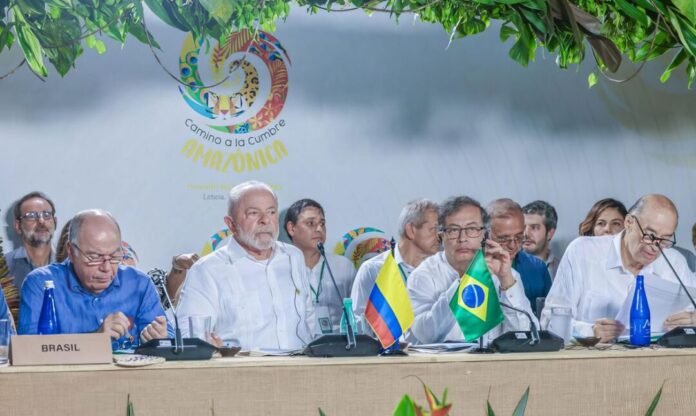 Lula propõe criação de Parlamento Amazônico, durante evento em Letícia politica