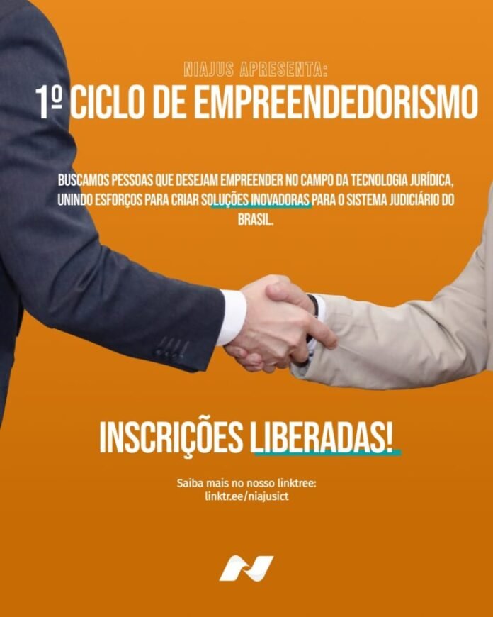 Abertas inscrições para ciclo de empreendedorismo de tecnologia jurídica brasilia