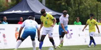 Seleção brasileira de futebol de cegos conquista vaga nas Paralimpíadas de Paris 2024