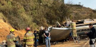 Acidente com ônibus de torcedores do Corinthians deixa 7 mortos