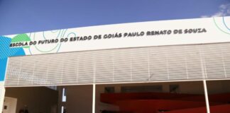 ESCOLA DO FUTURO EM VALPARAÍSO DE GOIÁS TEM OBRAS AVANÇADAS