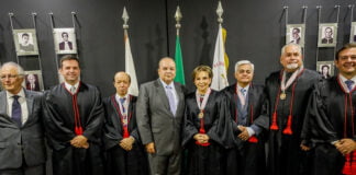 Governador participa da posse da nova integrante do TRE-DF