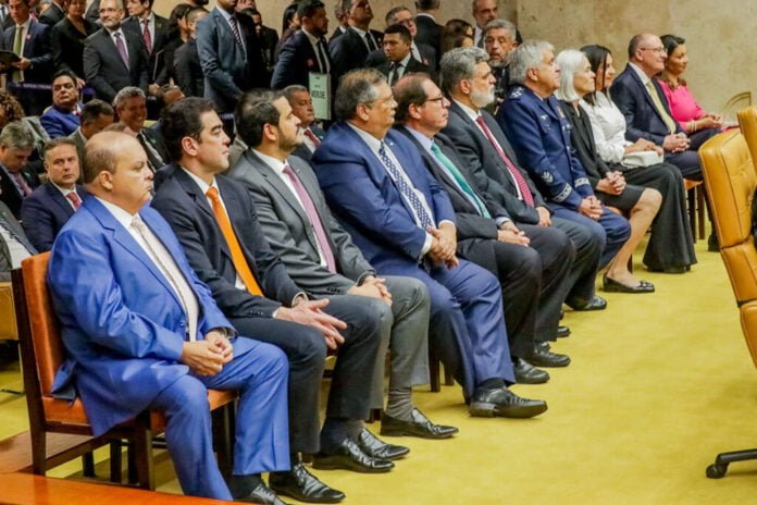 Governador do DF participa da posse do novo ministro do STF brasilia