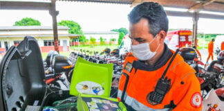 Motos viram aliadas dos bombeiros no resgate de vítimas de acidente no DF