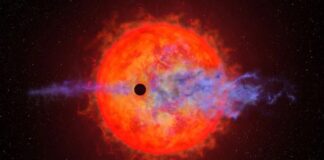 Telescópio Espacial Hubble observa planeta com atmosfera sendo destruída por erupções estelares