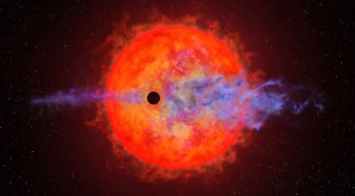 Telescópio Espacial Hubble observa planeta com atmosfera sendo destruída por erupções estelares tecnologia