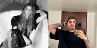 Shakira é flagrada tomando banho de rio ao lado de Rauw Alejandro