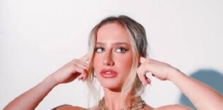 Bruna Griphao marca presença em gravação de DVD de Marvvila e comenta sobre polêmicas