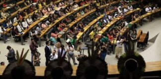 Exposição marca o primeiro ano da invasão à Câmara dos Deputados