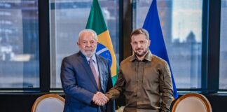 Lula e Zelensky conversam sobre paz em Nova York