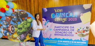 Campanha arrecada brinquedos para crianças em situação de vulnerabilidade