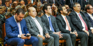 Governador do Distrito Federal participa da posse do novo presidente do STF